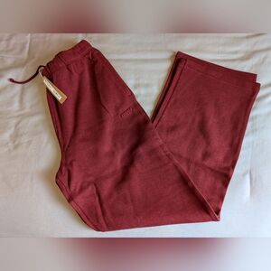 NWT SKIMS Cotton Fleece Straight Leg Pants